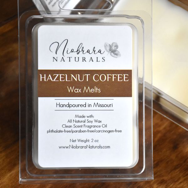 Hazelnut Coffee Soy Wax Melt - Niobrara Naturals